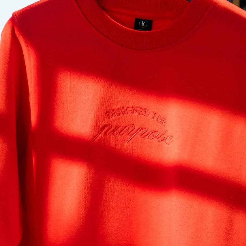 Designed For Purpose Women's Sweater (Orange)